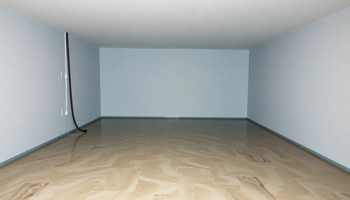 House basement water damage