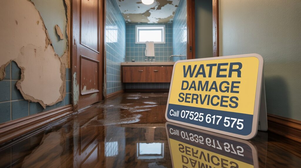 Renovation Services After Water Damage - Call 07525 617575